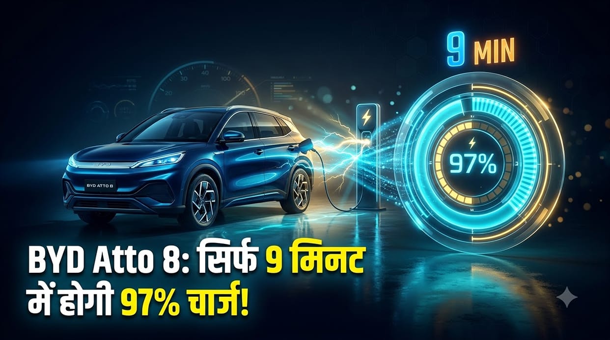 BYD Atto 8 Debuts with 9-Minute Flash Charging: 10 Per Cent to 97 Per Cent Charge Claimed, But There’s a Catch