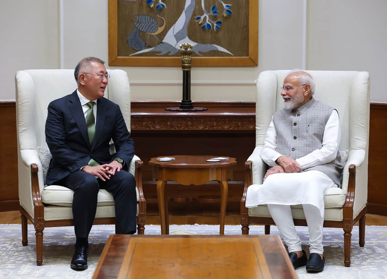 Hyundai Motor Group Announces $15.5 Billion Investment in India: Executive Chair Euisun Chung Meets PM Modi