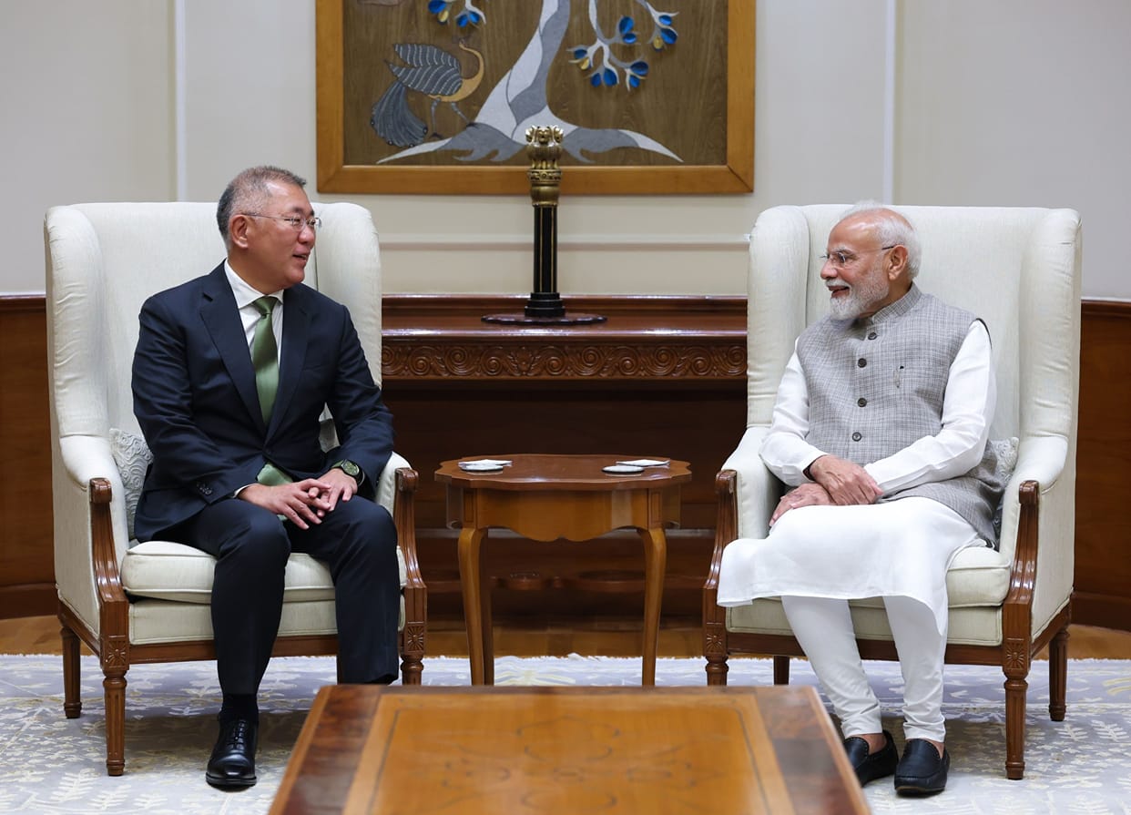 Hyundai Motor Group Announces $15.5 Billion Investment in India: Executive Chair Euisun Chung Meets PM Modi