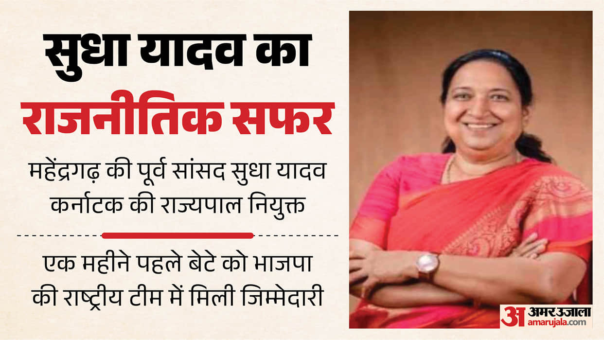 Former Haryana MP Sudha Yadav Appointed Karnataka Governor, Dushyant Gautam Gets Sikkim