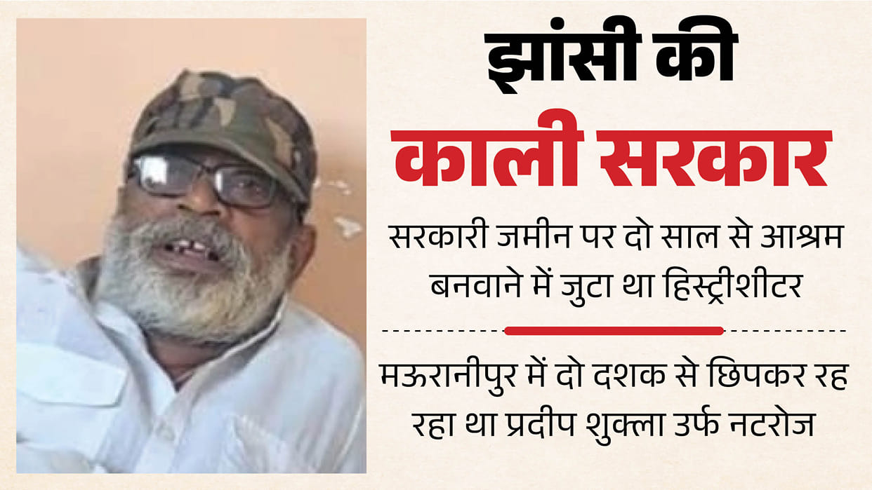 Hardoi History-Sheeter Allegedly Encroaches 25,000 Sq Ft of Govt Land to Build Ashram in Jhansi