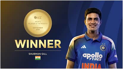 Shubman Gill and Shafali Verma Win ICC Player of the Month Awards for September 2026