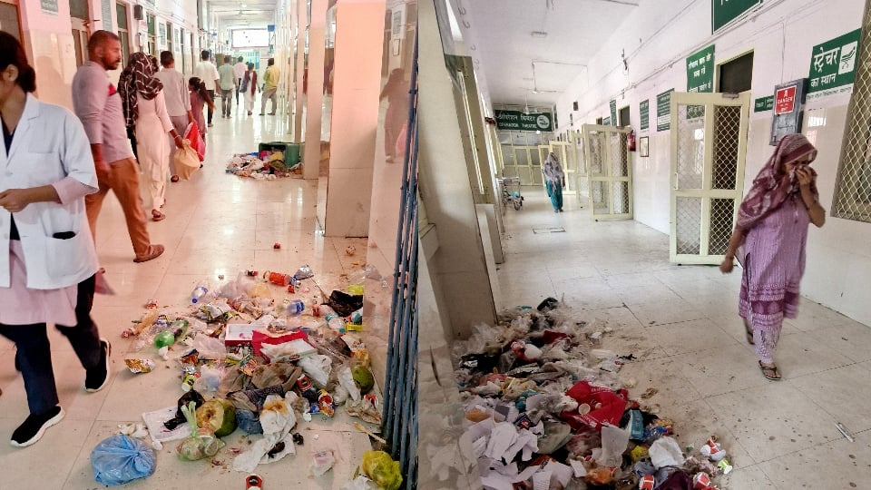यूपी: सहारनपुर में हड़ताल पर स्वास्थ्यकर्मी, इलाज के लिए भटक रहे मरीज; डॉक्टरों समेत 500 को नोटिस जारी