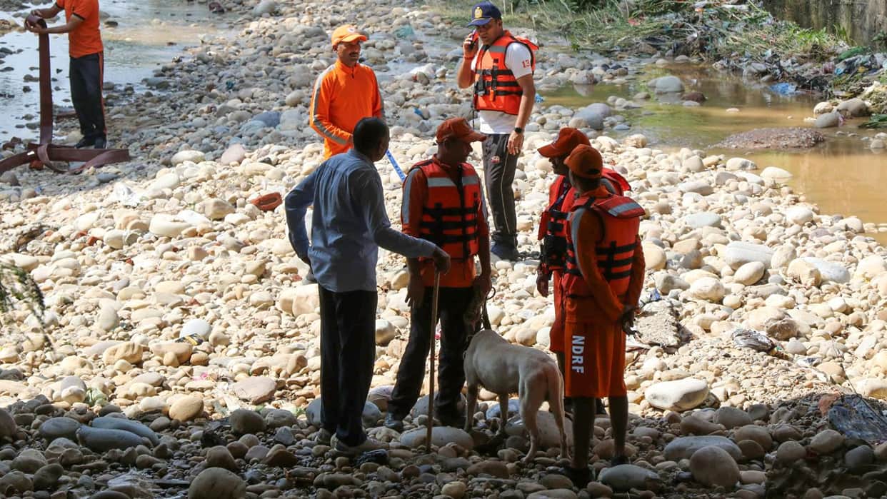 SDRF, NDRF continue search for woman swept away in Jammu floods for third day