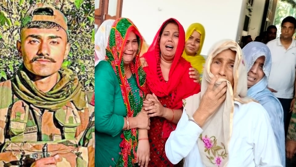 यूपी: बागपत के अग्निवीर लव सांगवान की पहाड़ी से गिरकर मौत, अचानक आ गया तूफान; इकलौते बेटे की मौत पर पसरा मातम