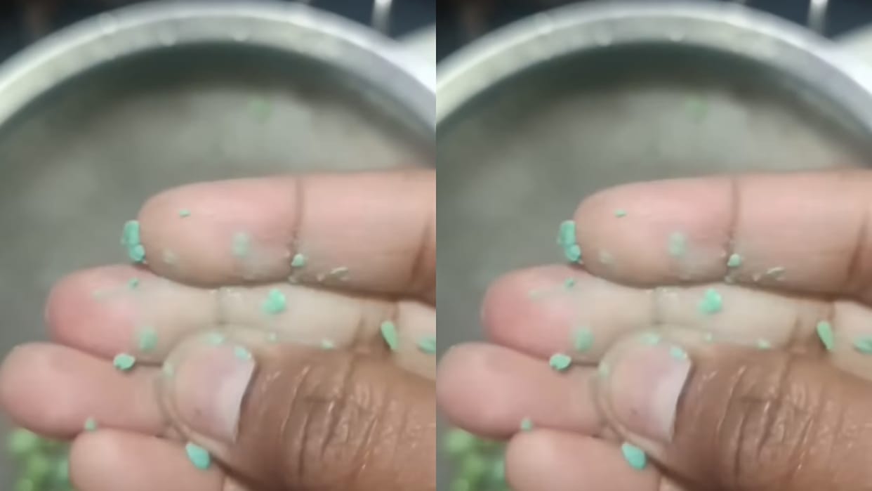 Viral Video Claims Green Peas Are Adulterated Colour Comes Off When Rubbed Video goes Viral