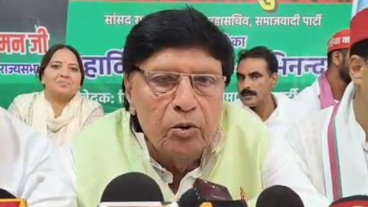 SP Rajya Sabha MP Ramji Lal Suman targeted the BJP