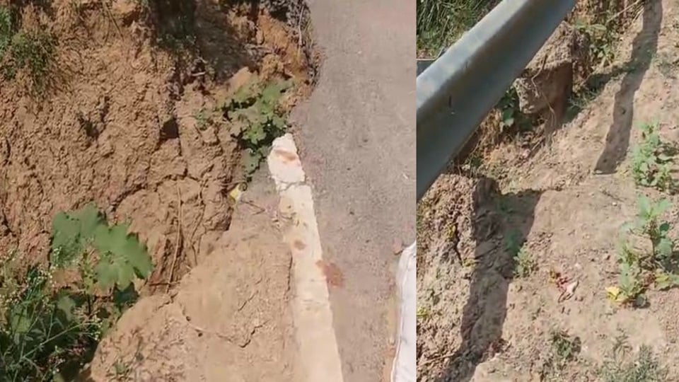 ये हैं मौत के गड्ढे: आगरा के बाह का वो मार्ग, जहां से गुजरते हैं 38 गांव के लोग; यहां की हालत देख डर जाएंगे