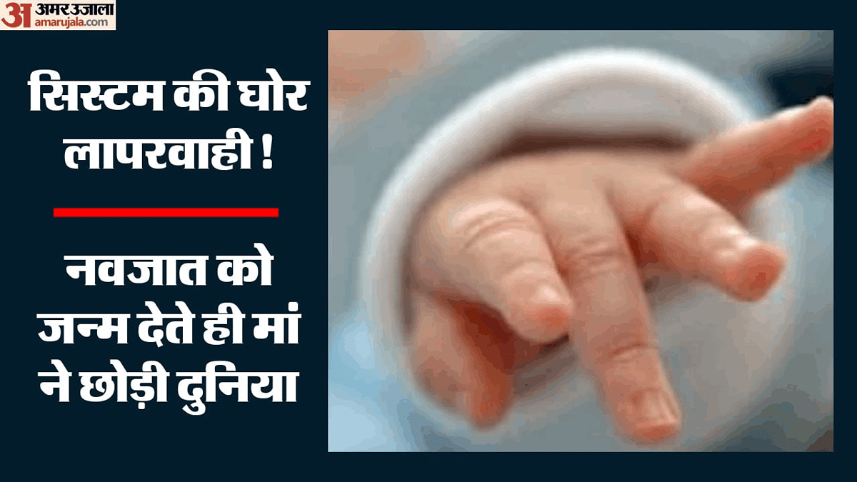 फाइलों में सब चंगा तो उठे सवाल: घर में प्रसव के बाद महिला ने तोड़ा दम, रातभर मां के शव के पास रोती रही नवजात
