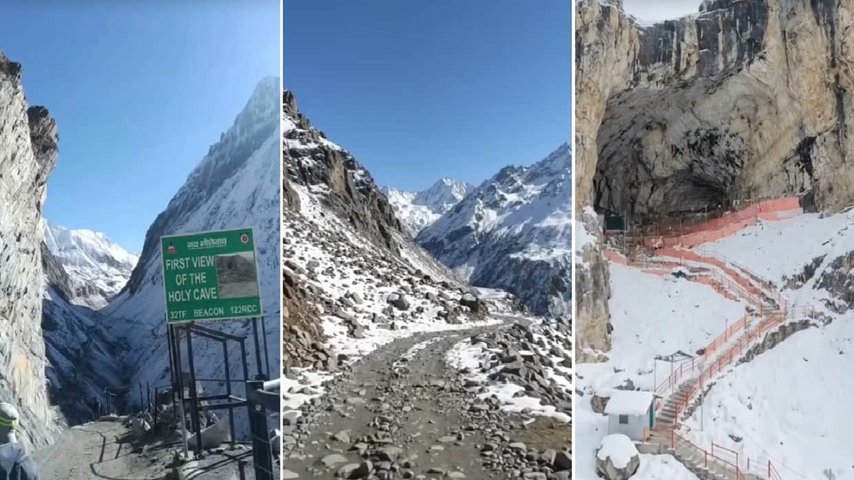 Snowfall on high peaks of Kashmir including Gulmarg and Sonamarg