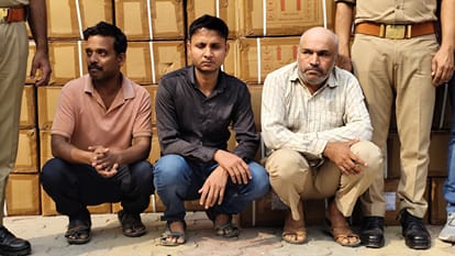 Codeine-laced syrup worth rupees 85.80 lakh seized in Sahibabad three arrested