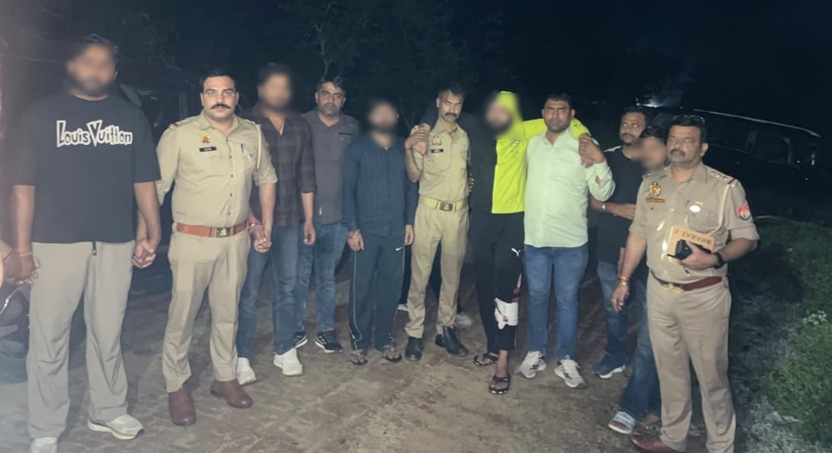 मुजफ्फरनगर: पुलिस मुठभेड़ में पांच वांछित आरोपी गिरफ्तार, एक को लगी गोली; पिस्टल, तमंचे और स्कॉर्पियो बरामद