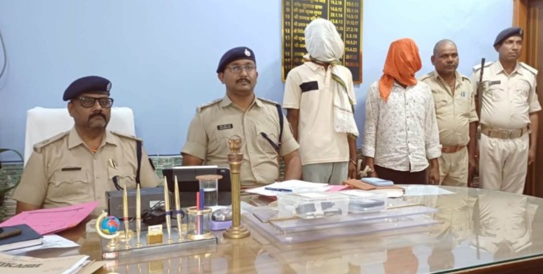 Bihar: Police achieve breakthrough in broad-daylight murder case; two accused arrested, pistol also recovered.