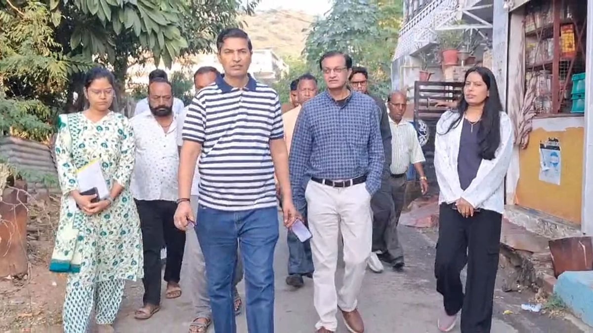 अजमेर: पानी की समस्या पर एक्शन मोड में अतिरिक्त मुख्य अभियंता, सुबह-सुबह किया निरीक्षण