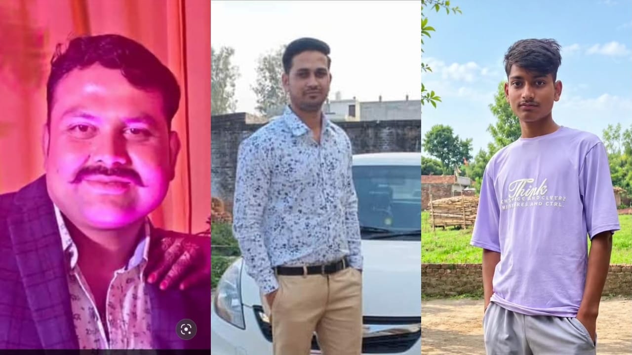 Pilibhit triple murder Victims families block highway demanding encounter of accused