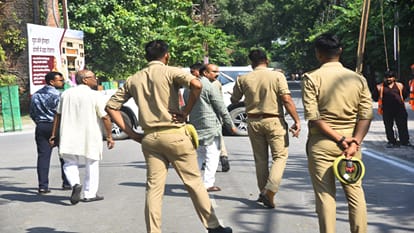 Police closed intersections and routes for CM Yogi visit in Bareilly