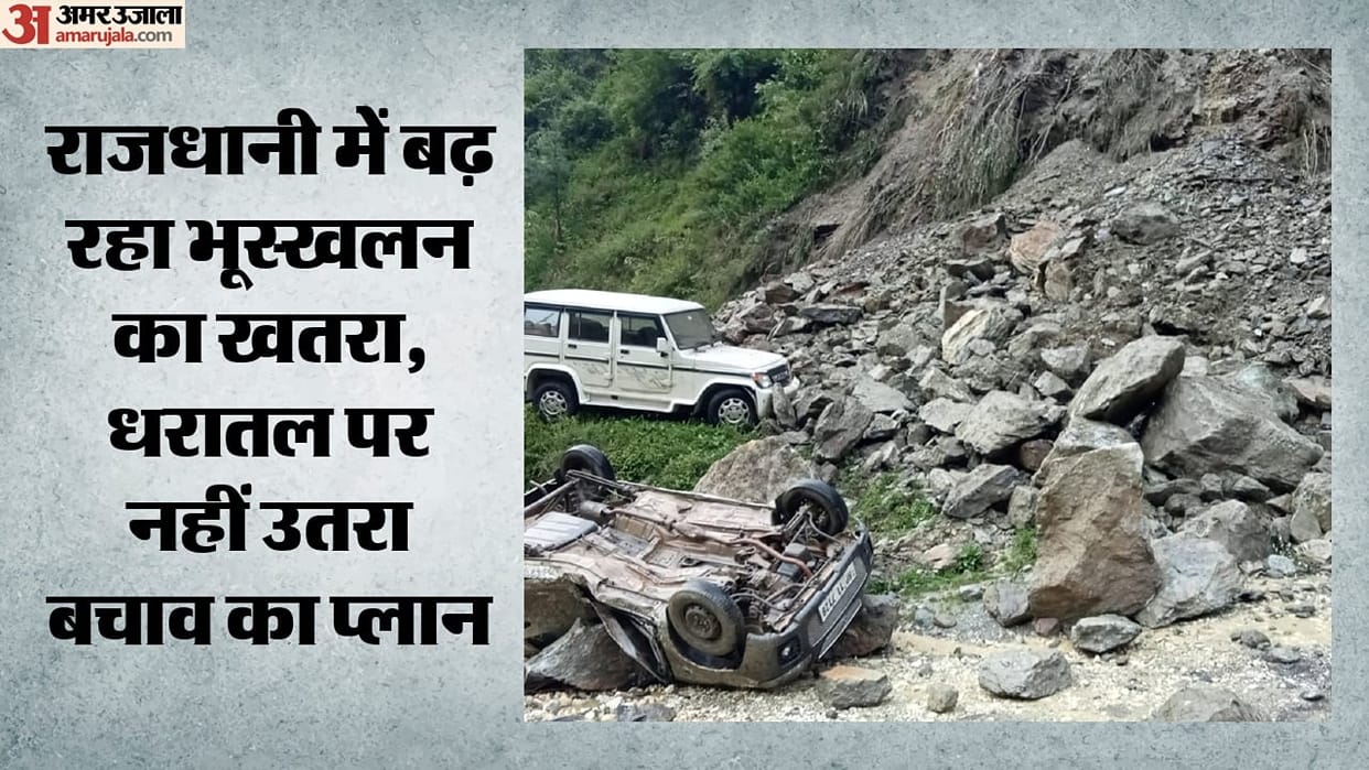 Shimla in grip of natural disasters Threat of landslides and flash floods looms several areas including Krishn