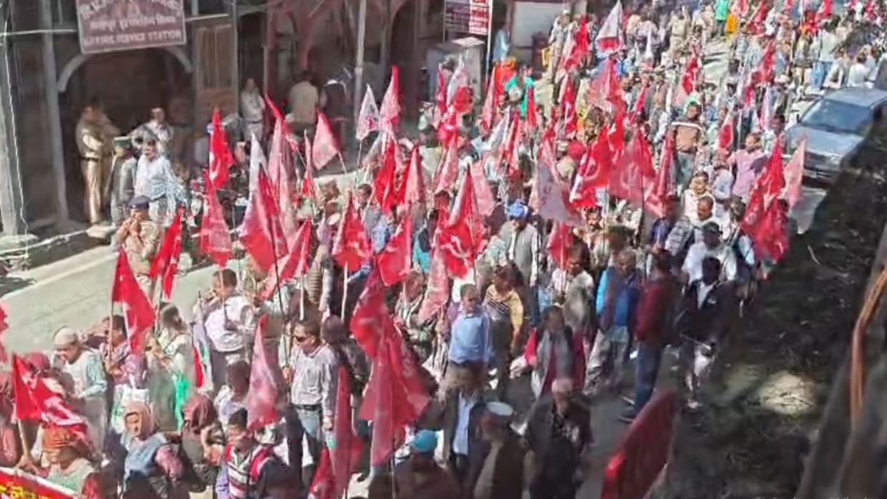 Himachal Kisan Sabha Rampur Rally 17th State Conference Farmers Horticulturists Issues October 2026