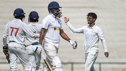 Ranji Trophy Day 3 matches Highlights Hyderabad vs Tripura, UP vs Bihar, Mumbai vs Chandigarh