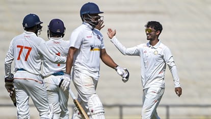 Ranji Trophy Day 3 matches Highlights Hyderabad vs Tripura, UP vs Bihar, Mumbai vs Chandigarh
