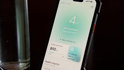 Created a smart water bottle that tells you when your body needs water.