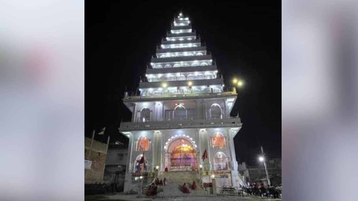 Unique tradition at this Durga temple in the state the immersion procession covering two kilometers