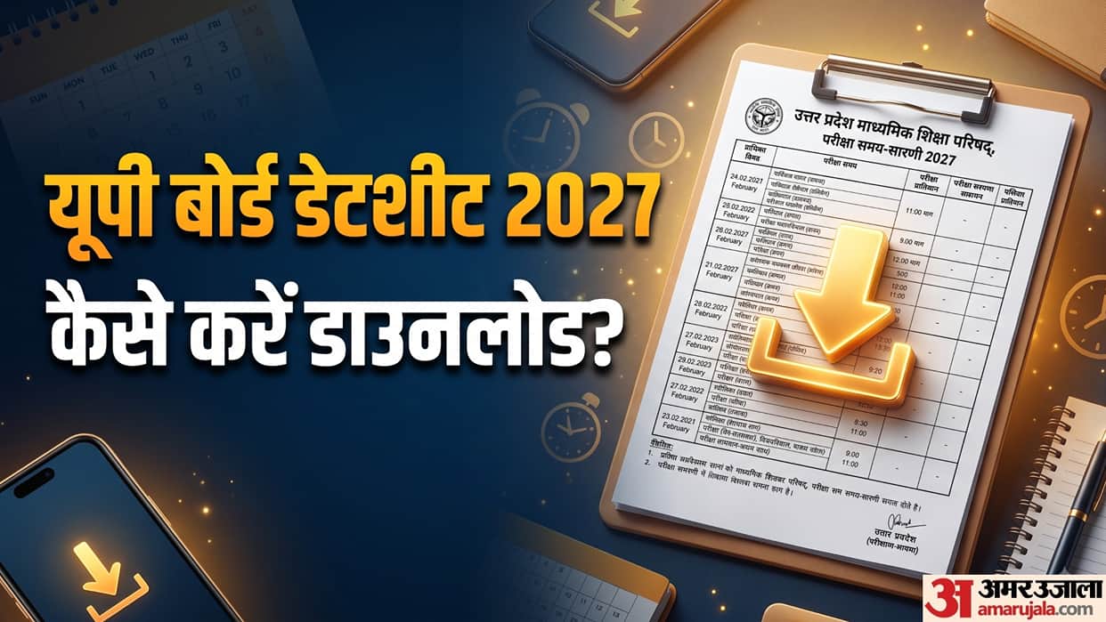 UP Board Date Sheet 2027: UPMSP Class 10, 12 Timetable Released; Download PDF at upmsp.edu.in