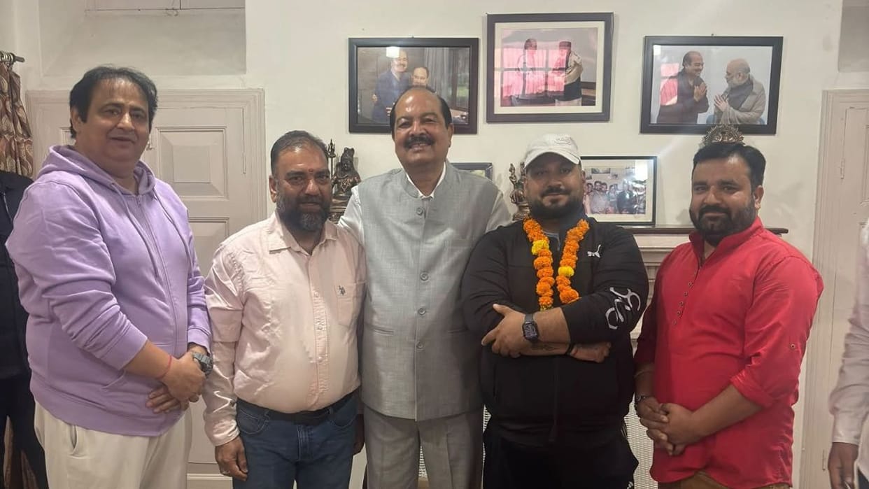 chamba council congress councillor vijay kumar joins bjp