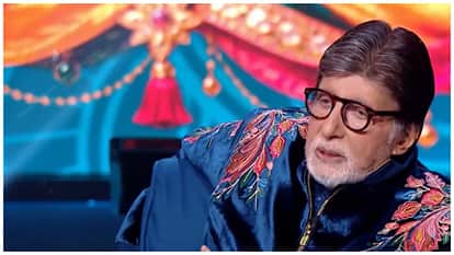 Falguni Pathak and mika Singh reached in Kaun Banega Crorepati 18 Amitabh Dialogue in Punjabi And Gujrati