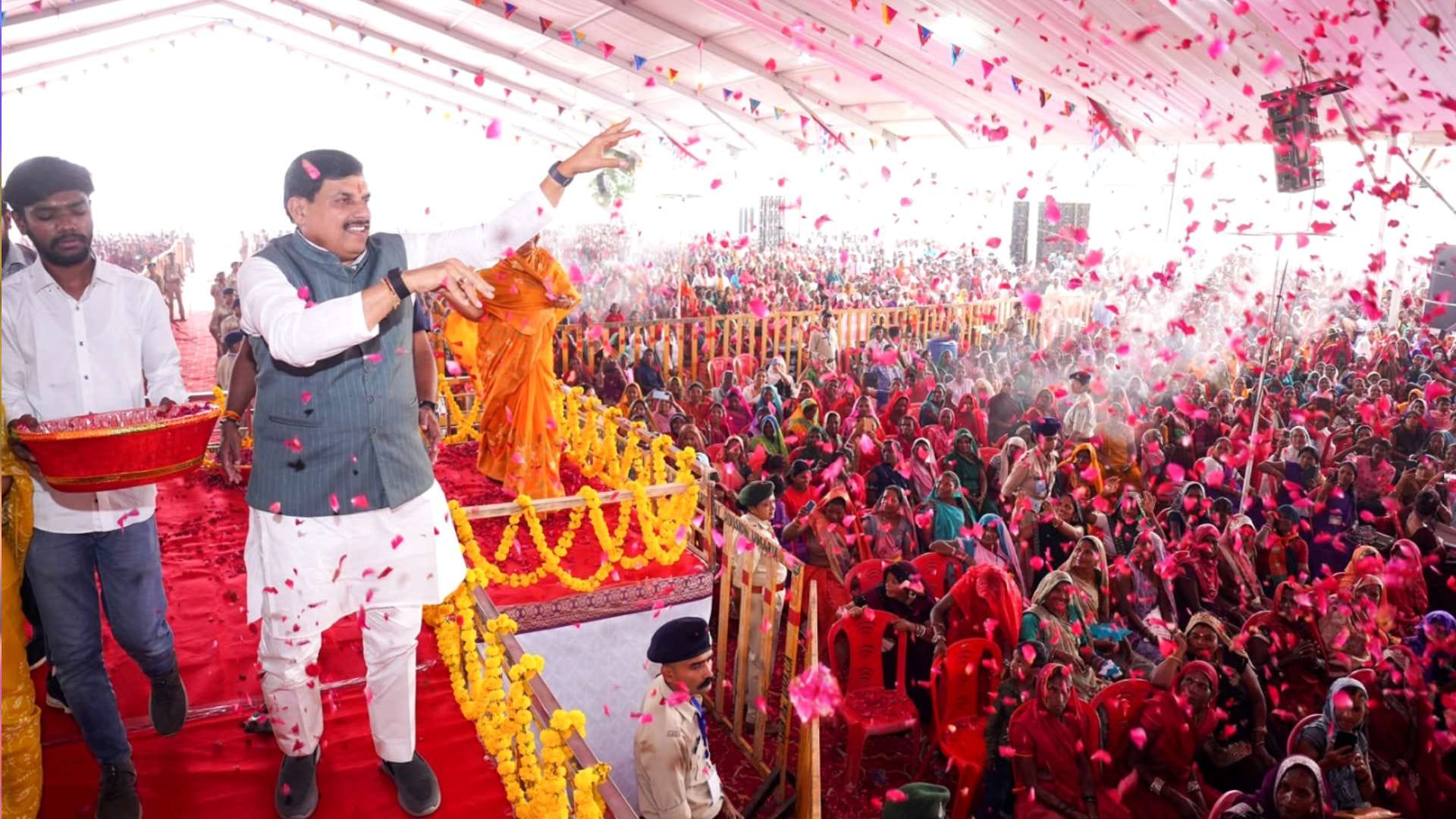 mp ladli behna yojana 1836 crore transferred cm mohan yadav umaria