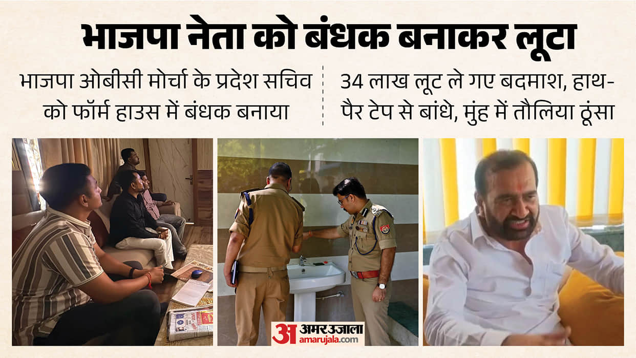 BJP Leader Asked DCP for Security Hours Before Kanpur Farmhouse Robbery, Police Probe Raises Questions