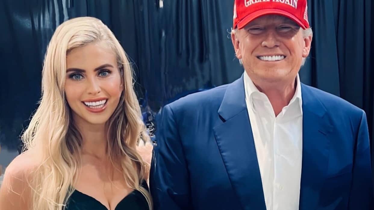 donald trump press secretary katie zacharia calls president husband viral video