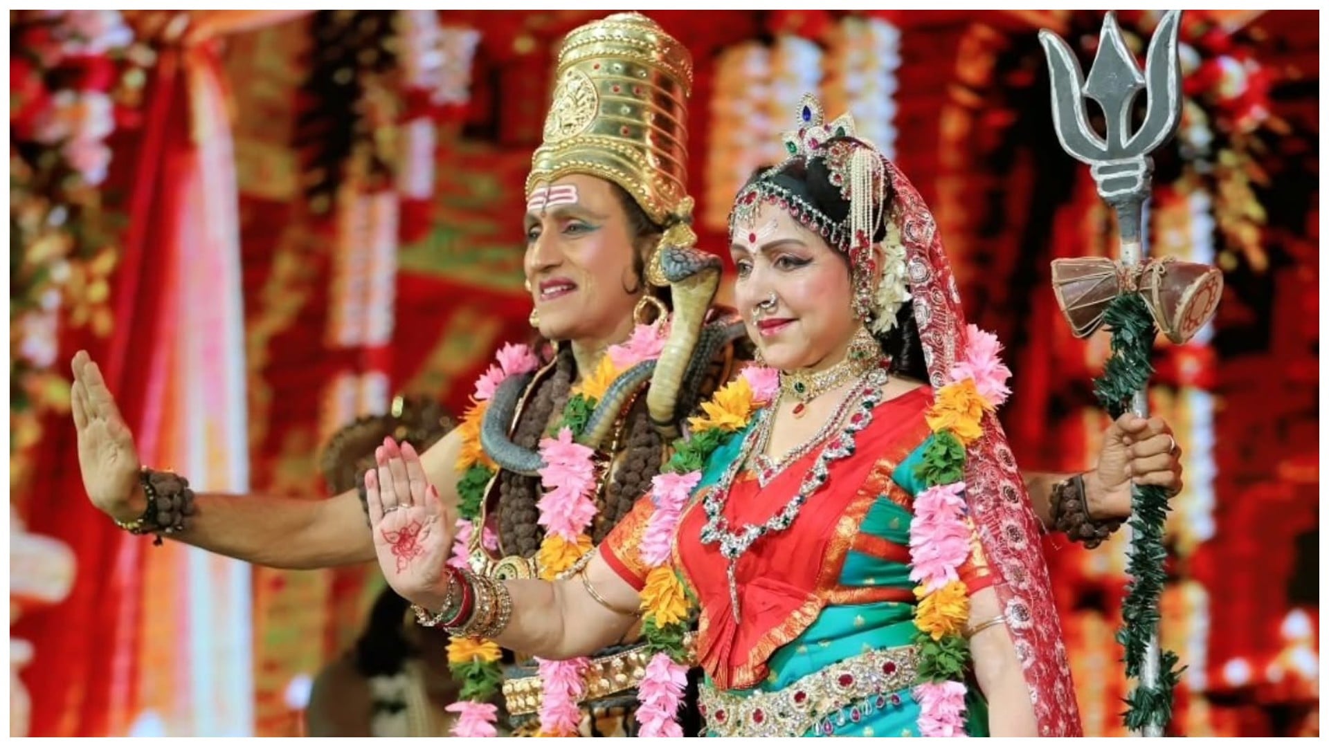 77 years ol Hema Malini turns Goddess Durga in Navratri ballet leaves fans amazed