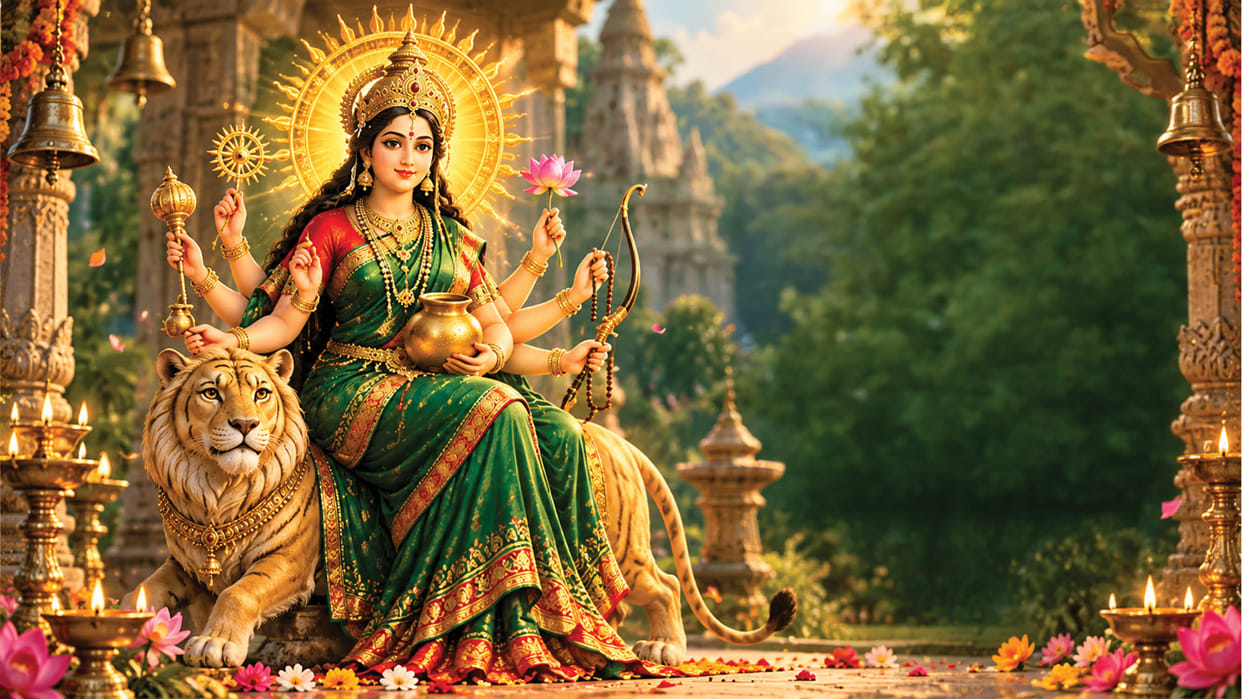The most famous temple of goddess kushmanda is located kanpur in this district of UP