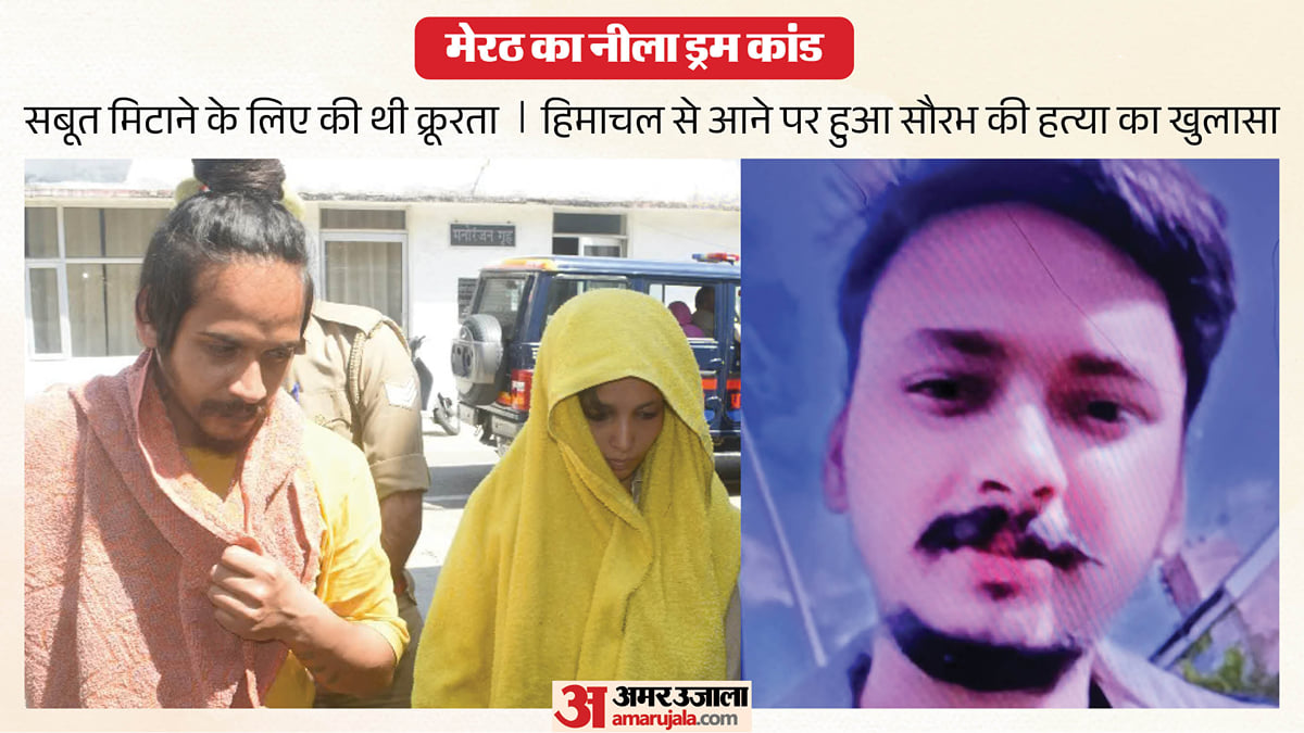 नीले ड्रम कांड में फैसला आज: सौरभ के कत्ल के खुलासे से दोषी तक, कैसे साहिल-मुस्कान ने की क्रूरता?; टाइमलाइन