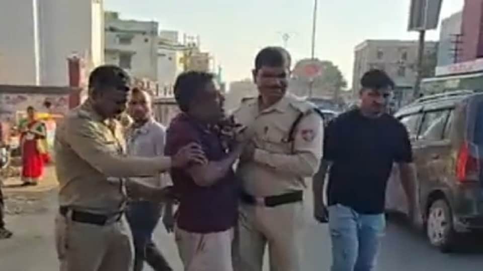 Upset over account freeze, taxi driver sprays petrol outside bank in haldwani