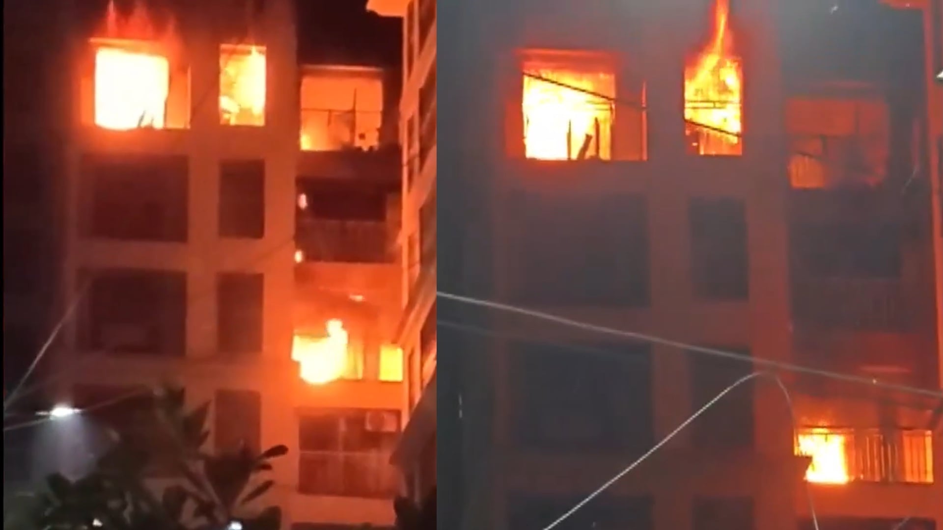 Maharashtra Massive Fire at Imperial Heights Building in Nalasopar Updates in Hindi
