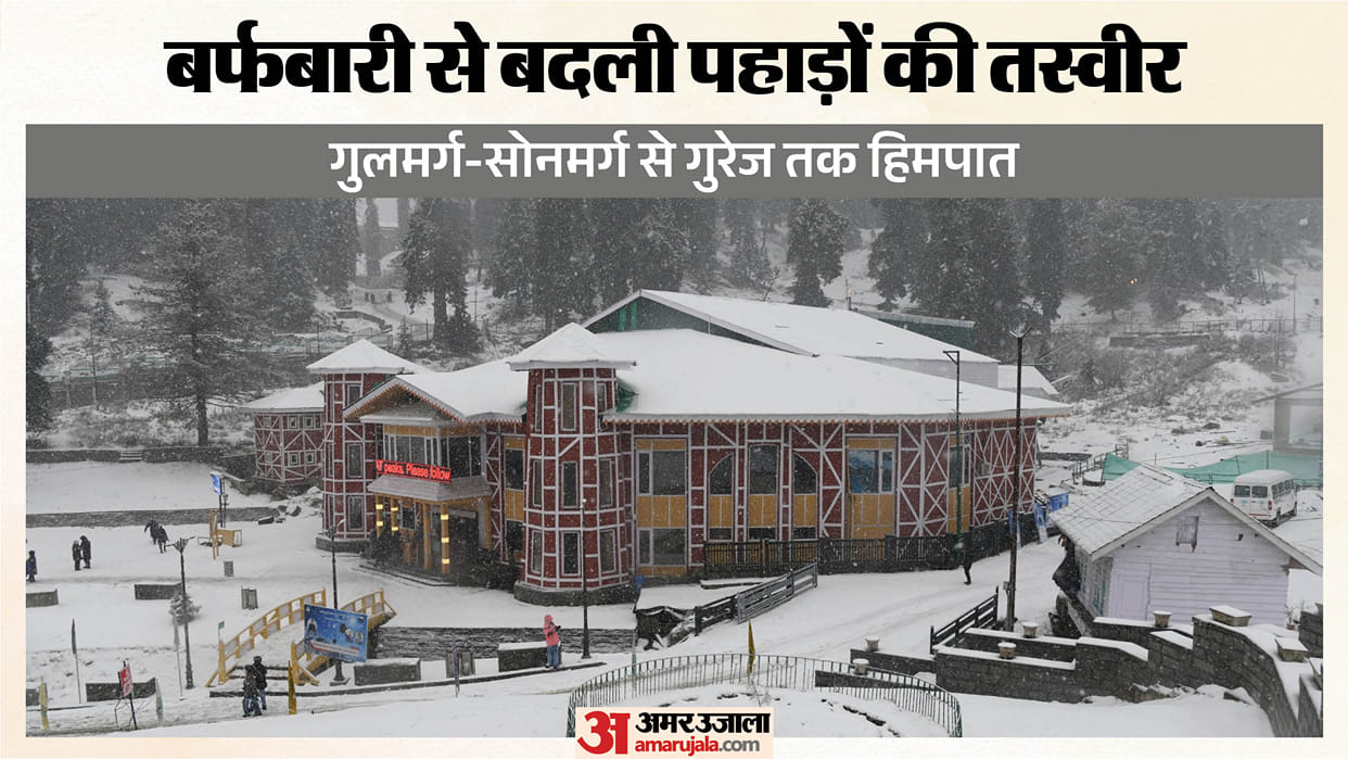Snowfall from Gulmarg-Sonamarg to Gurez