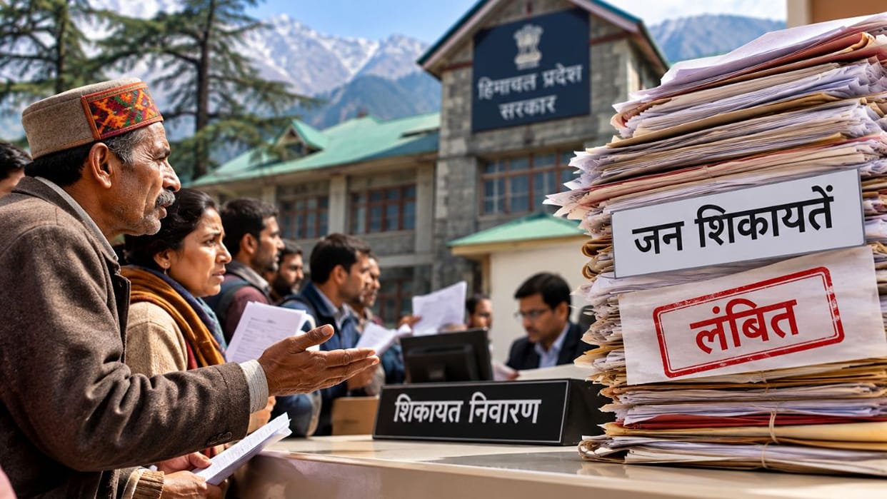 Himachal Pradesh 8662 Pending Public Grievances September 2026 CPGRAMS Report