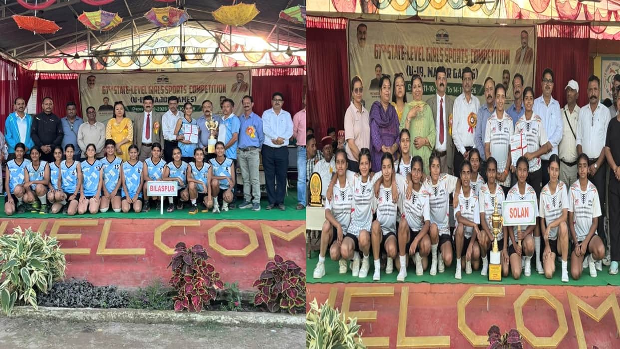 Sirmaur wins in rugby; Bilaspur triumphs in basketball and handball; Kangra emerges victorious in table tenni