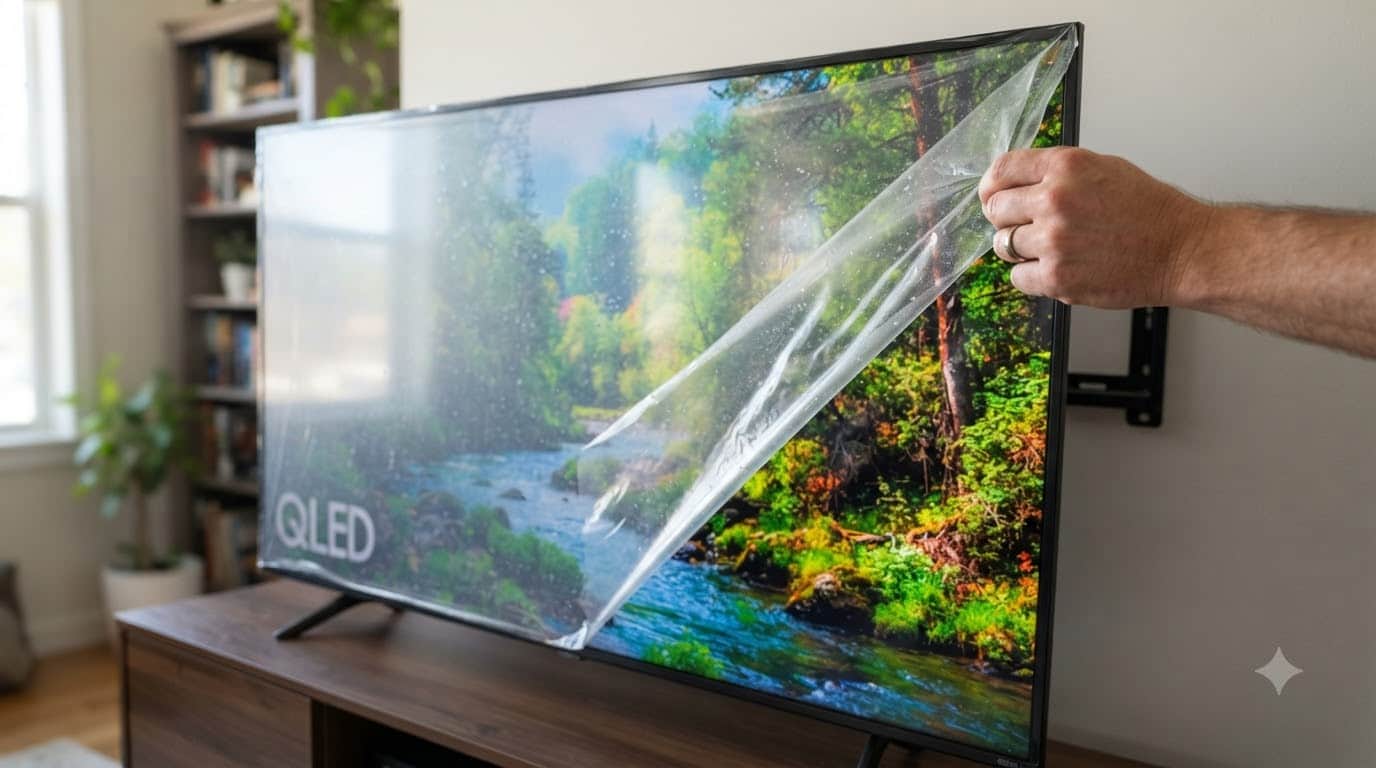 Should You Remove the Plastic Film From Your TV Screen? Know the Right Way