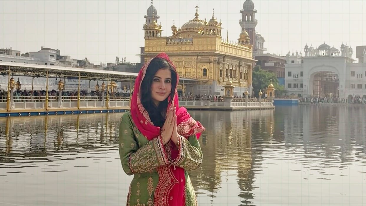 actress and influencer Uorfi Javed Visited golden temple ahead her birthday shares photos