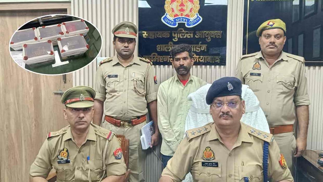 Police arrested accused in case of theft of 875 grams of silver jewellery