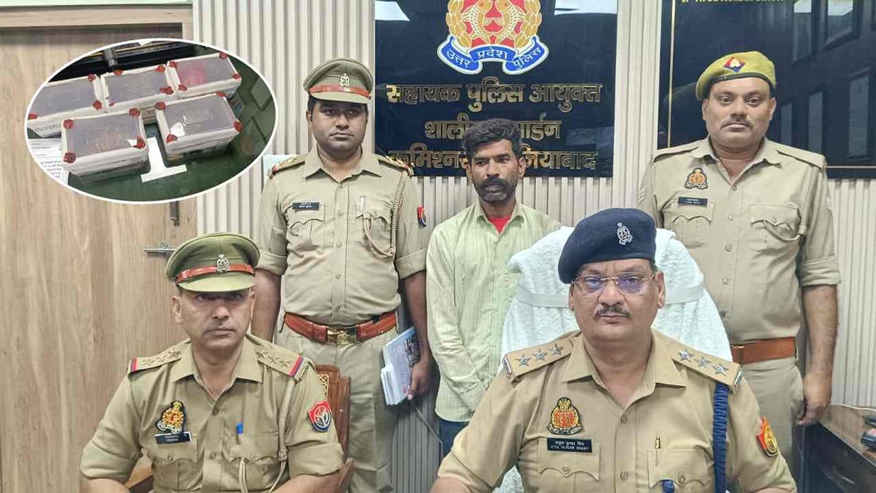 Police arrested accused in case of theft of 875 grams of silver jewellery