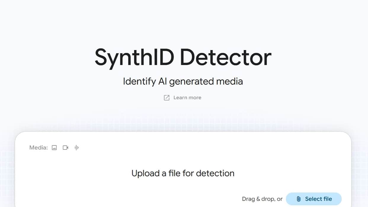 google synthid ai image video audio detection tool how to use know