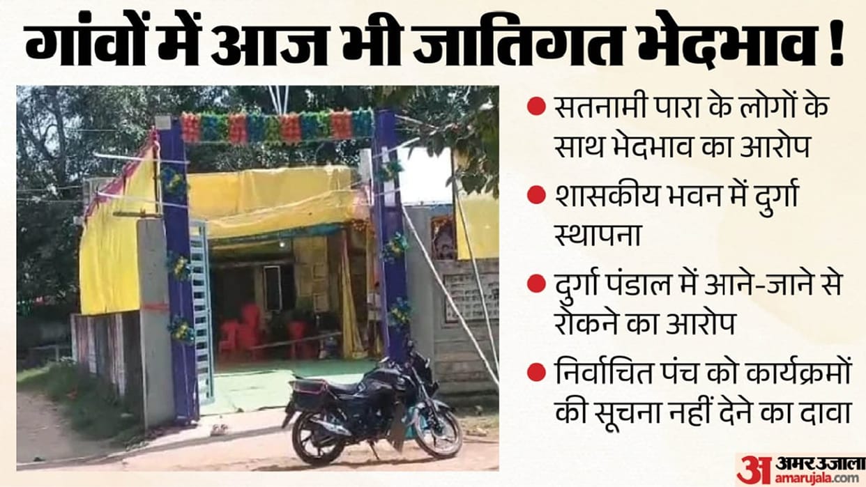 Panch Prembai Ratre alleges caste discrimination in Salihabhanta, claims exclusion from Durga event,