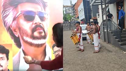 Rajinikanth fans are Crazy for Jailer 2 celebrating Thalaivar Movie release In grand style video goes viral