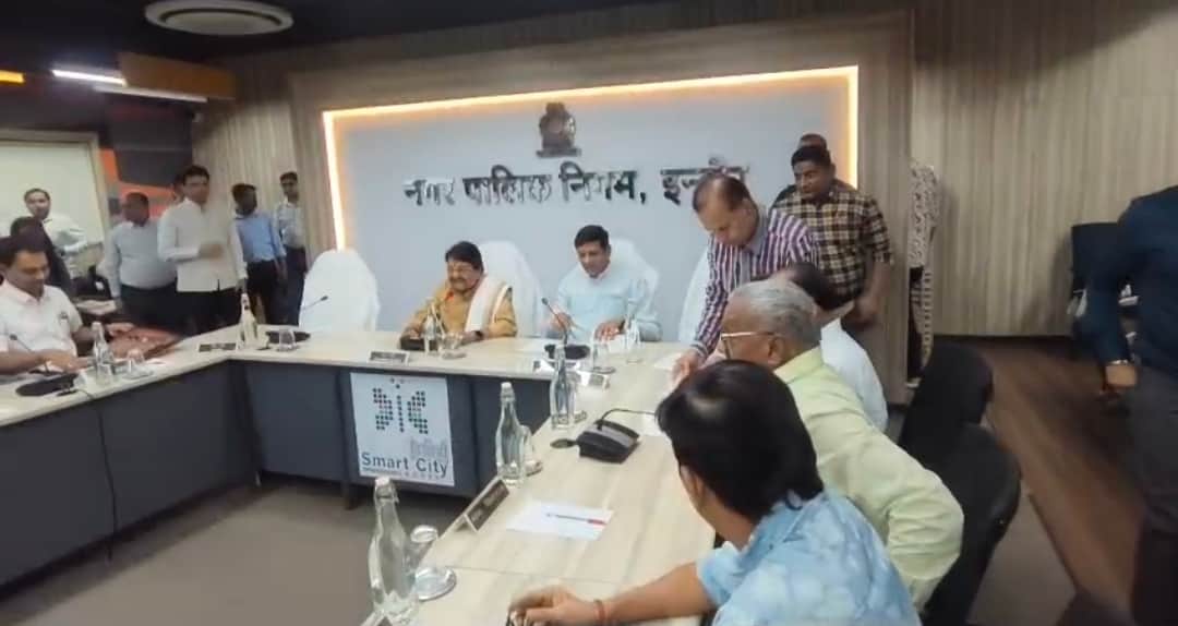 Indore: Water crisis due to low rainfall this year; Minister Vijayvargiya suggests formulating a water policy