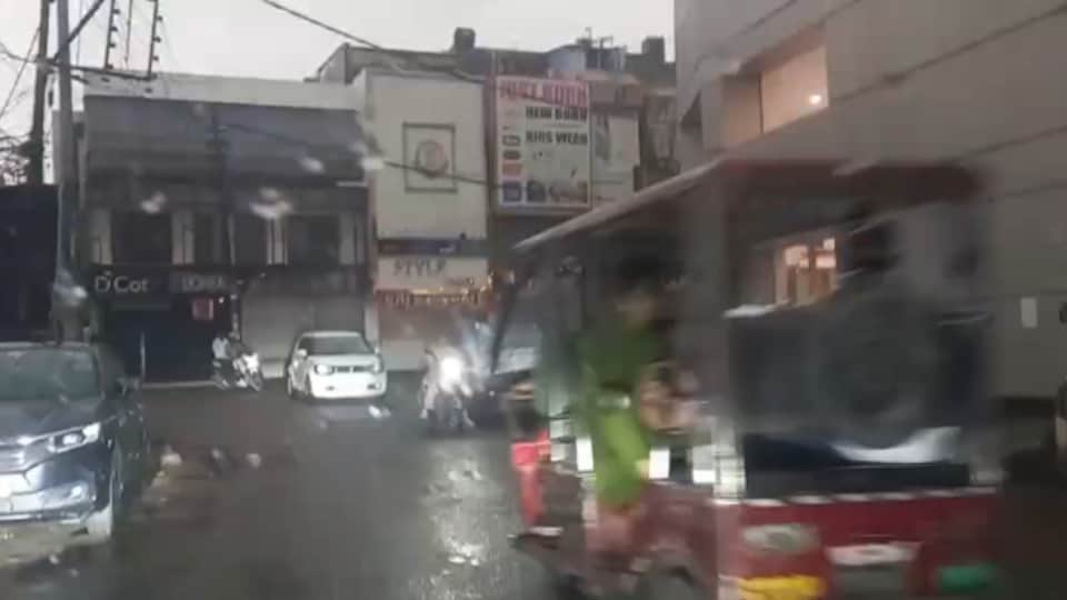 Meerut Weather Today Heavy Rain and Strong Winds Return in October as Western Disturbance Remains Active