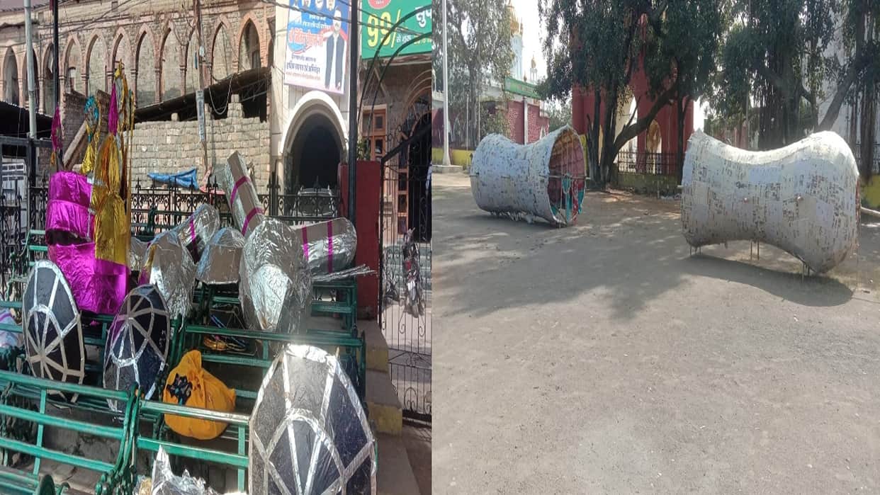 Harmony to be illuminated through the burning of Ravana: A Muslim family in Nahan is crafting effigies